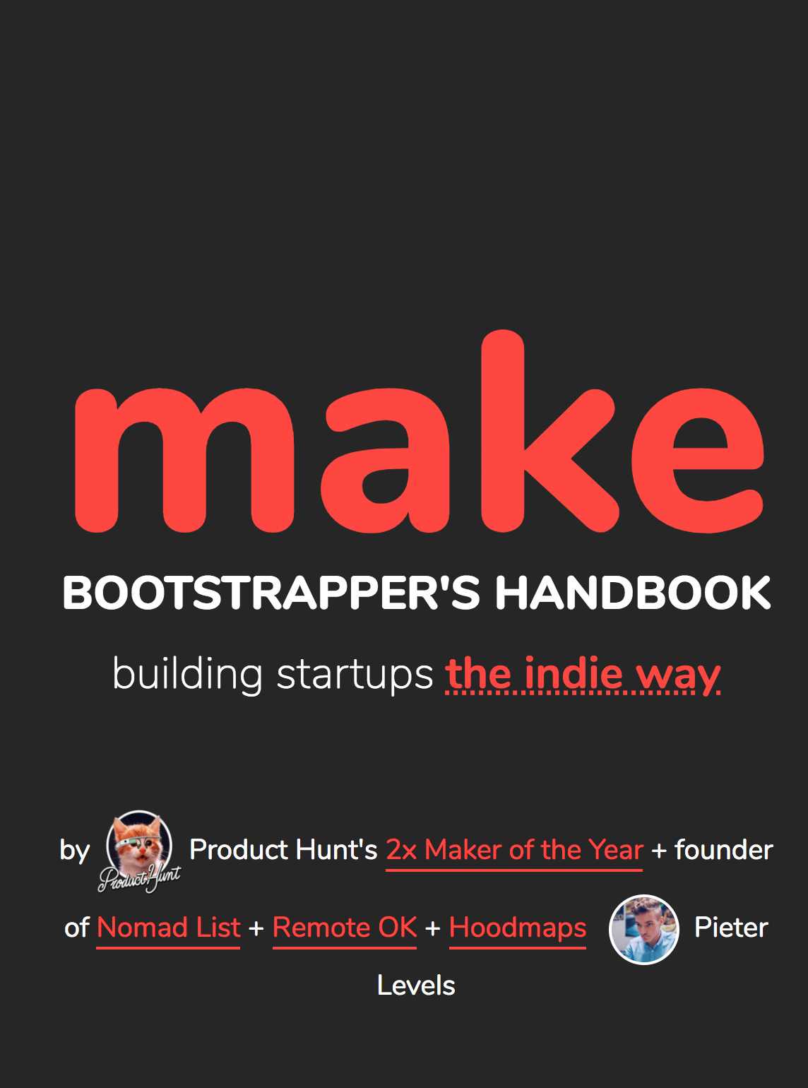 MAKE: Bootstrapper's Handbook